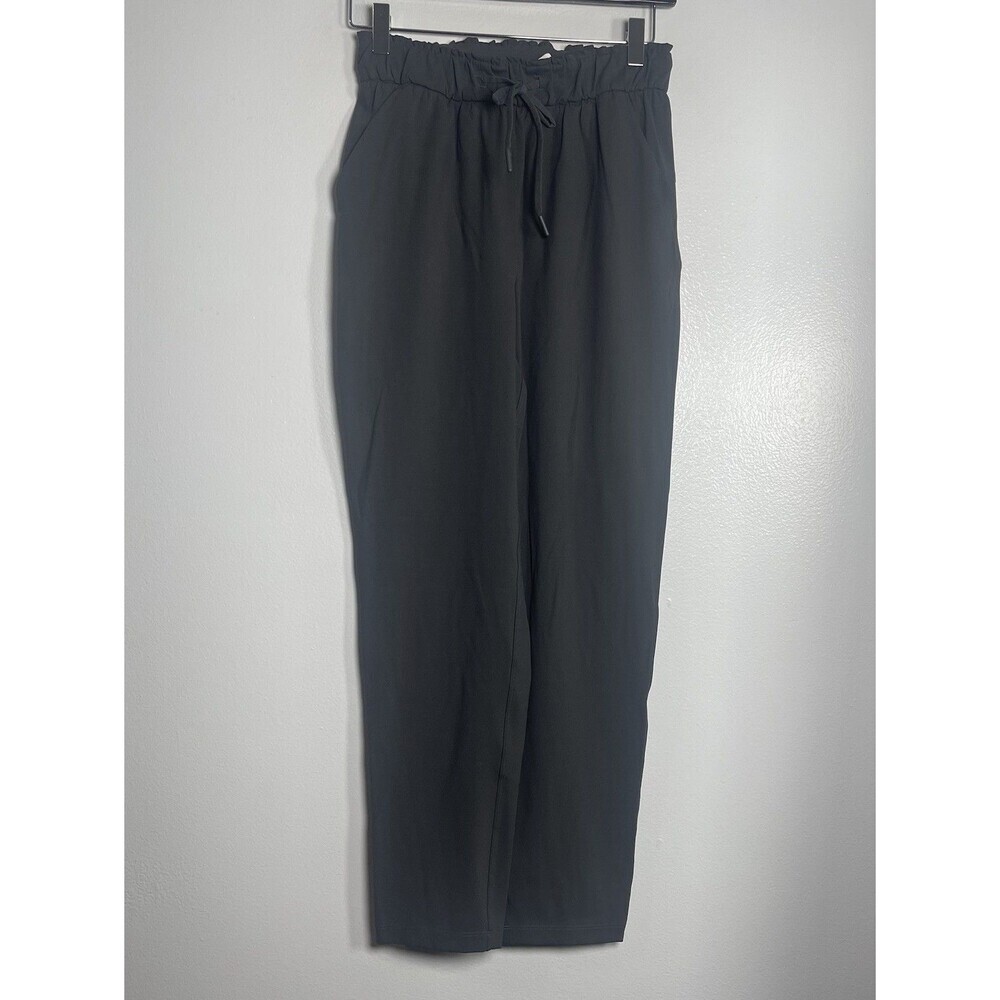 LULULEMON Keep Moving Pant‎ 7/8 High-Rise Size 4 Gray Active Athleisure Workout